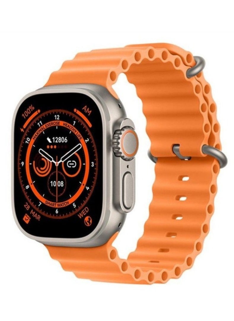 Smart Watch - 4 in 1 Smart Watch With 2.03 Inch HD Screen Bluetooth Connection Multiple Sports Modes Supports 4G SIM Card And Multiple Apps With 4 Extra Bracelet - Image 1