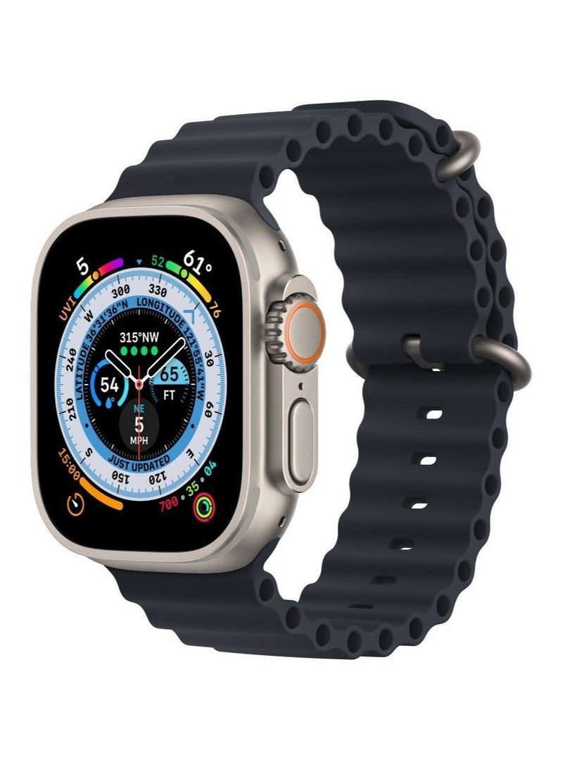 Smart Watch - 4 in 1 Smart Watch With 2.03 Inch HD Screen Bluetooth Connection Multiple Sports Modes Supports 4G SIM Card And Multiple Apps With 4 Extra Bracelet - Image 1