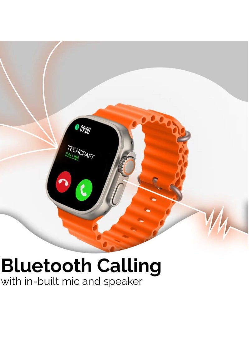Smart Watch - 4 in 1 Smart Watch With 2.03 Inch HD Screen Bluetooth Connection Multiple Sports Modes Supports 4G SIM Card And Multiple Apps With 4 Extra Bracelet - Image 1