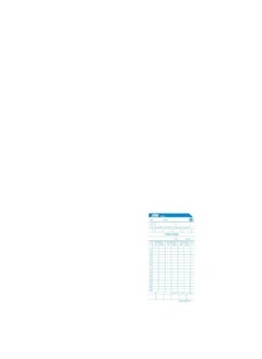 DSB DSB TC-6 Time Cards, 100/Pack  - Image 3