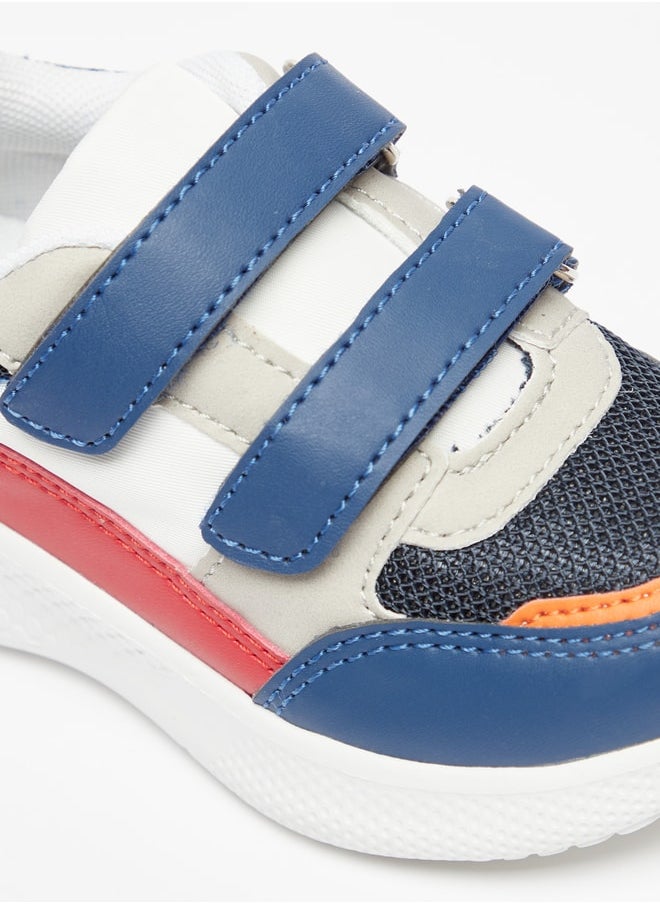 LBL by Shoexpress - Boy's Paneled Sports Shoes with Hook and Loop Closure - Image 1