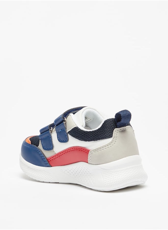 LBL by Shoexpress - Boy's Paneled Sports Shoes with Hook and Loop Closure - Image 1