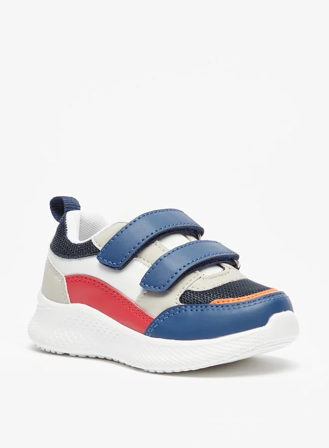 LBL by Shoexpress Boy's Paneled Sports Shoes with Hook and Loop Closure