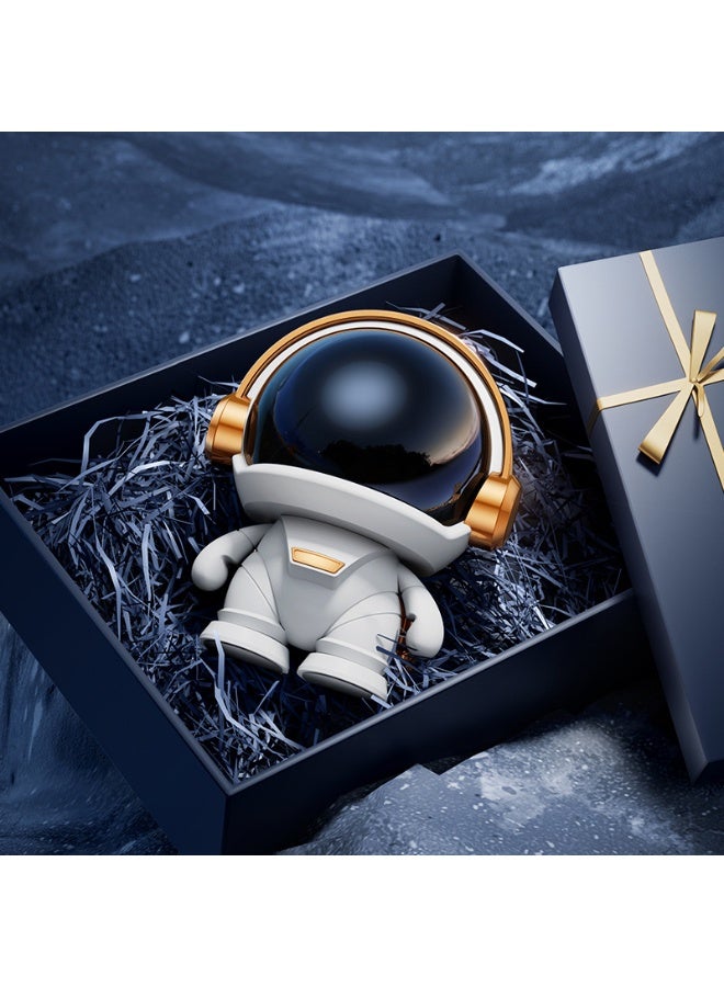 NIBEMINENT Astronaut Wireless Bluetooth Speaker Pair Desktop Seven-color Light Subwoofer Outdoor Speaker  - Image 3