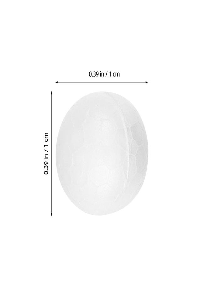 Vaguelly 500pcs Foam Shapes Balls Polystyrene Craft Balls for DIY Ornaments Wedding Party Christmas Decorations Solid Round - Image 2