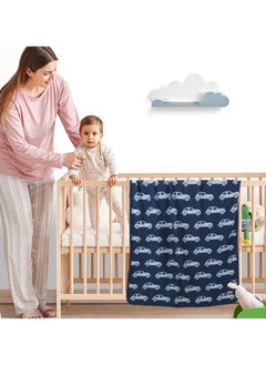 Nurtur Soft Baby Blankets For Boys And Girls 100% Combed Cotton Lightweight Fleece  - Image 3