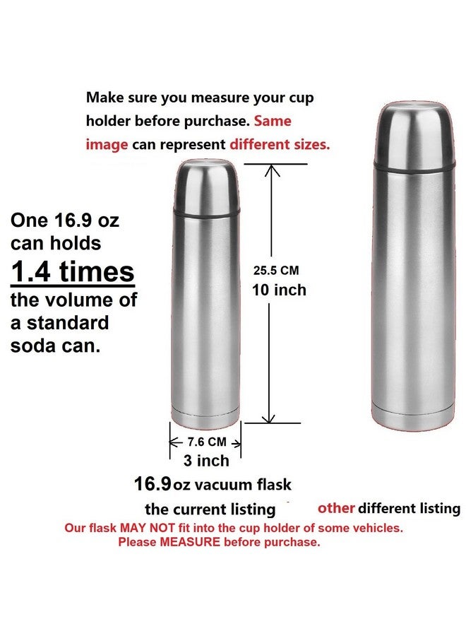 Leberna SMALL 500 ml 16.9 Ounce Coffee Thermos | Thermal Water Bottle for Tea Hot & Cold Drinks Stainless Steel Vacuum Sealed Insulated Thermos Water Flasks Bottles Work Travel Termo Para Cafe Bebes 0.5 Quart - Image 5