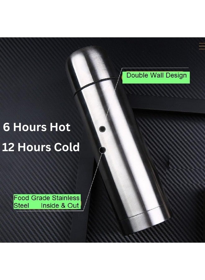 Leberna SMALL 500 ml 16.9 Ounce Coffee Thermos | Thermal Water Bottle for Tea Hot & Cold Drinks Stainless Steel Vacuum Sealed Insulated Thermos Water Flasks Bottles Work Travel Termo Para Cafe Bebes 0.5 Quart - Image 2