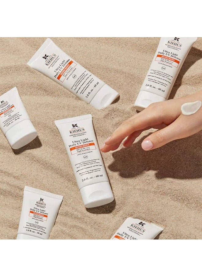 كييلز فوق الخفيفة اليومية دفاع الأشعة فوق البنفسجية واقي الشمس الوجه 60 مل ، SPF 50 PA +++ ، حماية عالية ومكافحة الشيخوخة - Image 3