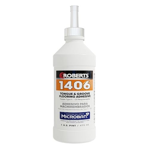 ROBERTS 1406 Tongue & Groove Flooring Adhesive - 1 Pint (473 mL) - Image 1
