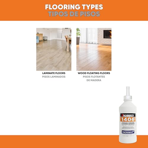 ROBERTS 1406 Tongue & Groove Flooring Adhesive - 1 Pint (473 mL) - Image 3