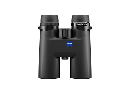 ZEISS Conquest HDX Binoculars 10x42 Waterproof Compact with LotuTec T HD Coated Glass for Optimal Clarity in All Weather Conditions for Bird Watching Hunting Sightseeing Black - Image 1