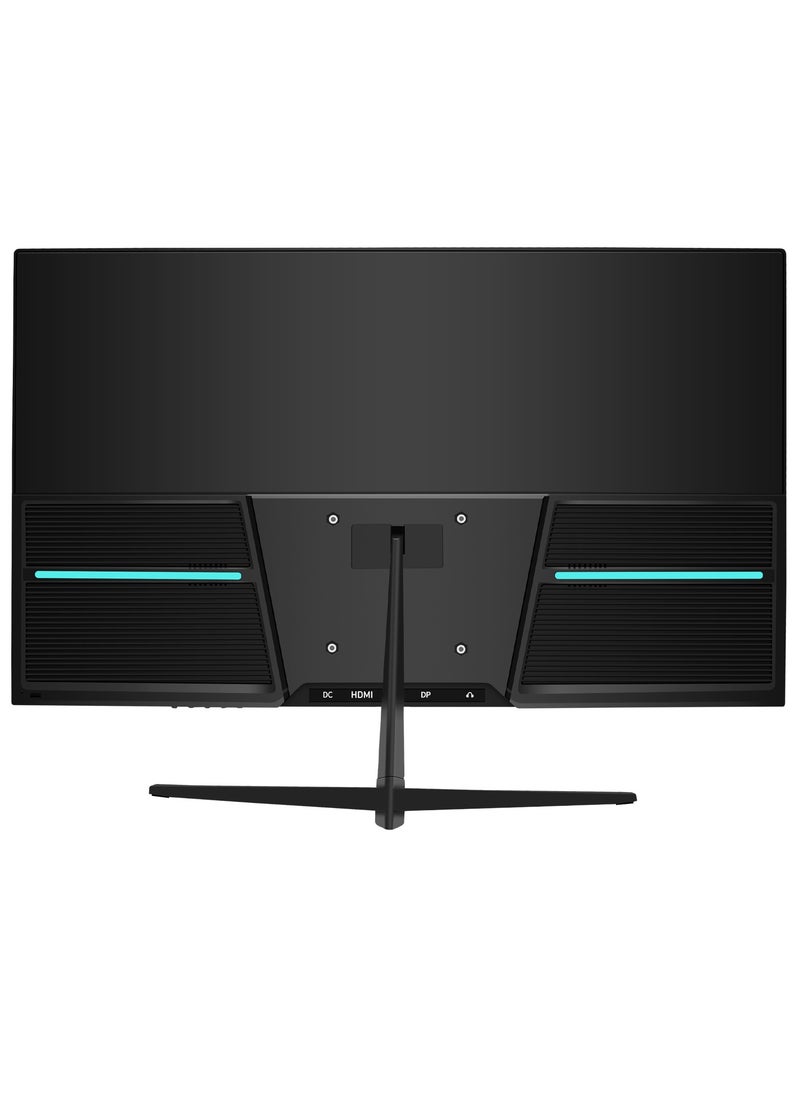 FlashHawk Curved 23.8-inch Gaming Monitor 1080p up to 165Hz 144Hz ,DisplayPort HDMI and Build-in Speakers, VESA Wall Mount Monitor Black  - Image 2
