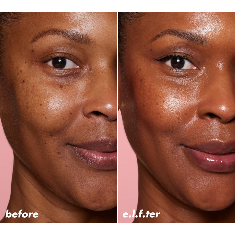 elf e.l.f. Halo Glow Skin Tint SPF 50, Tinted Moisturizer For Light, Buildable Coverage, Creates A Natural Glow, Vegan & Cruelty-Free, 13 Deep Neutral - Image 4