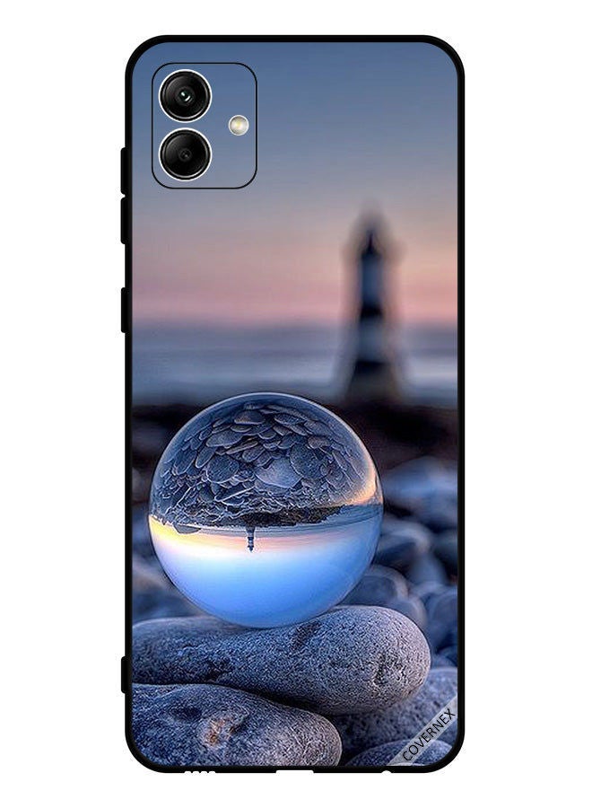Covernex Protective Case Cover For Samsung Galaxy A04 4G Awesome Photography Of Nature In Round Glass - Image 1