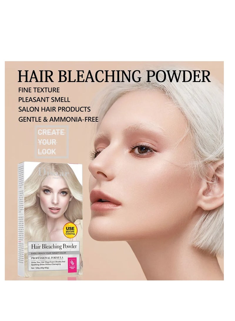 Disaar 2 piececs of Hair Bleaching Powder 120 g - Image 2