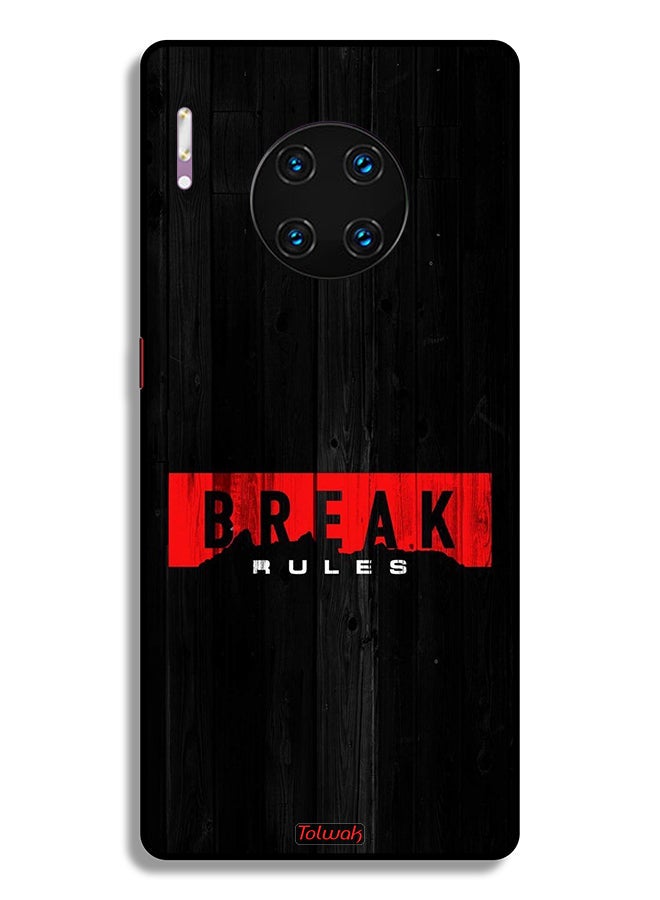 Tolwak Huawei Mate 30 Pro 4G Protective Case Cover Break Rules - Image 2