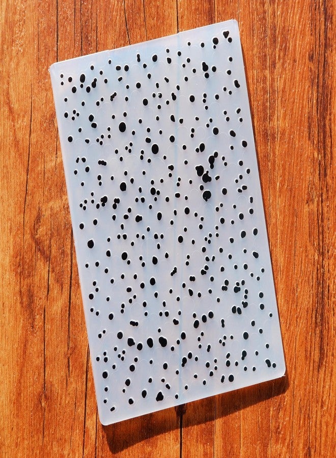Arbuya Christmas Plastic Embossing Folders for Card Making Snowfall Texture Embossing Folder Templates for Scrapbooking Paper Crafting Home Decoration - Image 5