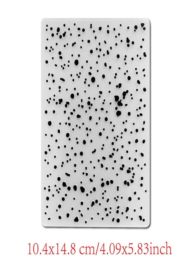 Arbuya Christmas Plastic Embossing Folders for Card Making Snowfall Texture Embossing Folder Templates for Scrapbooking Paper Crafting Home Decoration - Image 2