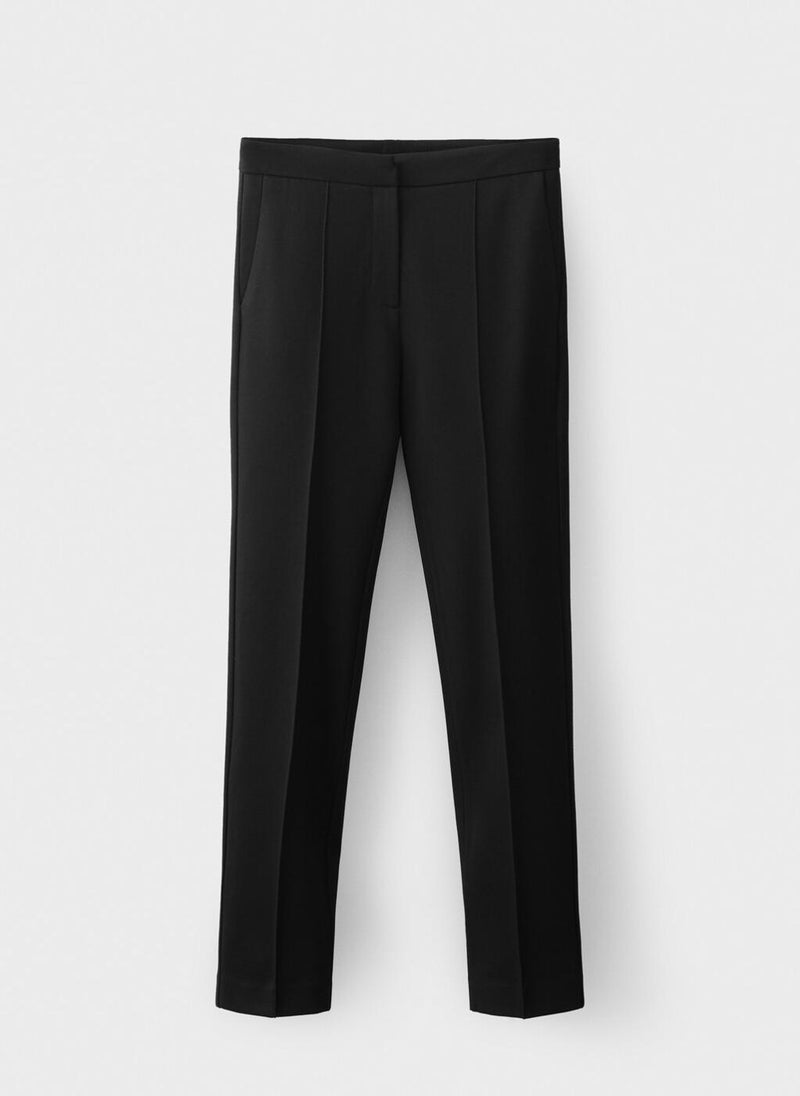 MANGO Straight mid-rise trousers - Image 5