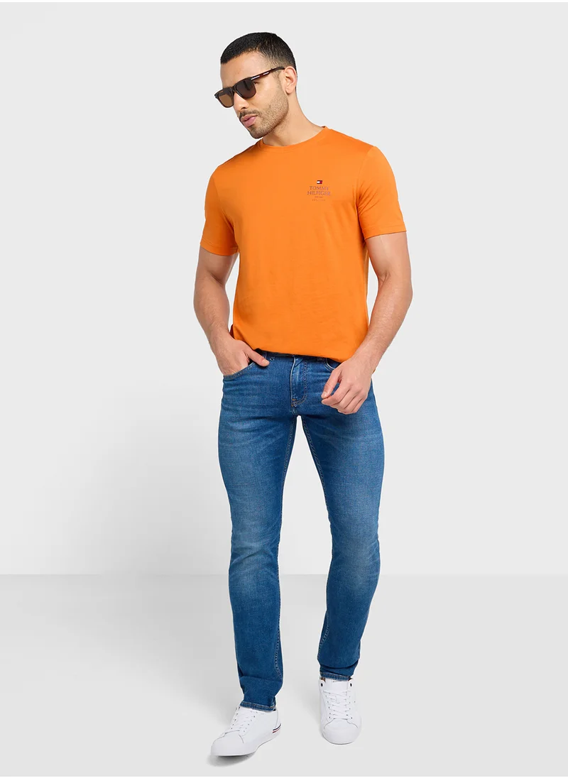 TOMMY HILFIGER Logo Crew Neck T-Shirt