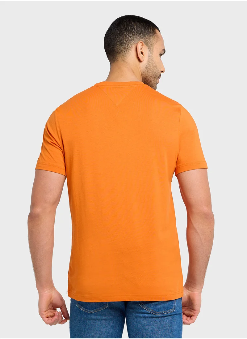 TOMMY HILFIGER Logo Crew Neck T-Shirt
