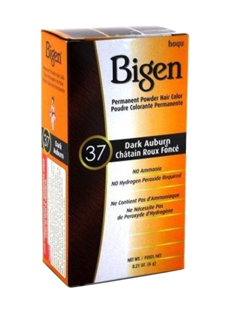 Bigen Powder Hair Color 37 Dark Auburn 6 Ml 3 Pack - Image 1