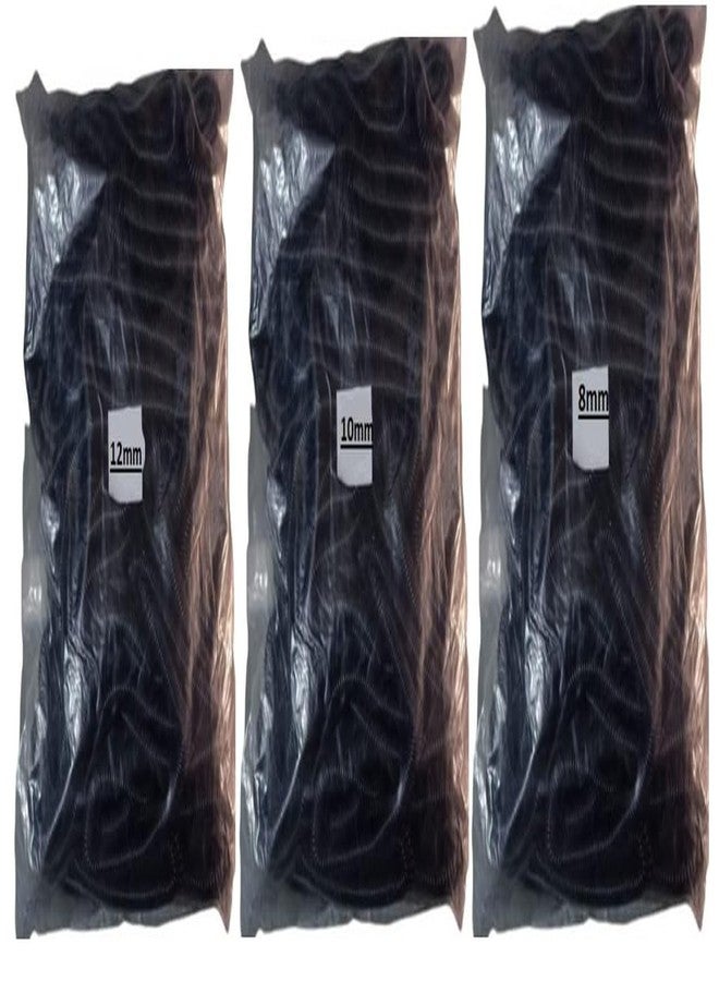 Dotpot Spiral Binding Black Ring 8mm,10mm,12 mm Pack of 3(for 20 to 200 Pages) Spiral Ring (Colour Black)-2Kg - Image 2