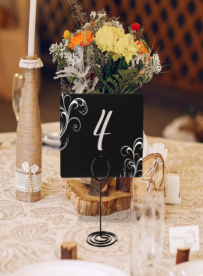 TecUnite 12 Pcs Mini Chalkboard Signs, 4"x3" Small Chalkboard Label with Metal Stand 2 Water Based Chalk for Food Buffet Tabletop Blackboard Sign for Party Bakery(Black,3.4 x 1.6 in) - Image 5
