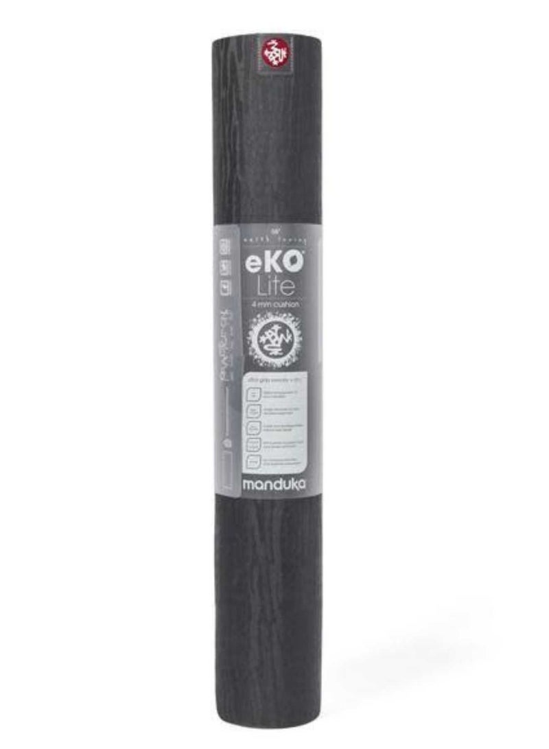 Manduka Eko Lite Yoga Mat 4Mm Charcoal 71 Inch - Image 1