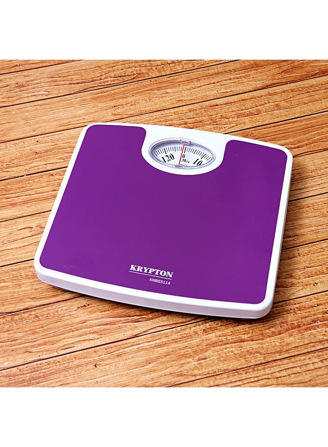 KRYPTON Mechanical Personal Weighing Scale Purple - Image 2
