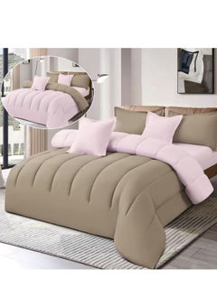 Ming Li Comforter Set Bedspread 6 Pieces Medium Filling Two Sides Microfiber 230x250 cm  - Image 1