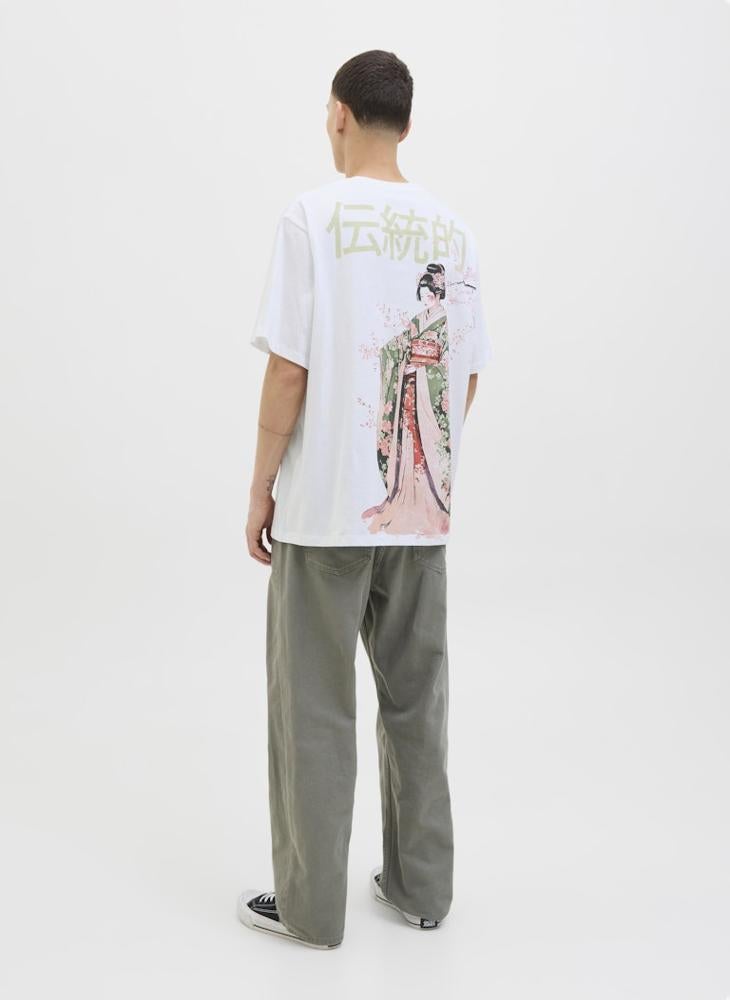 JACK & JONES Jorfuji Crew Neck T-Shirt  - Image 2