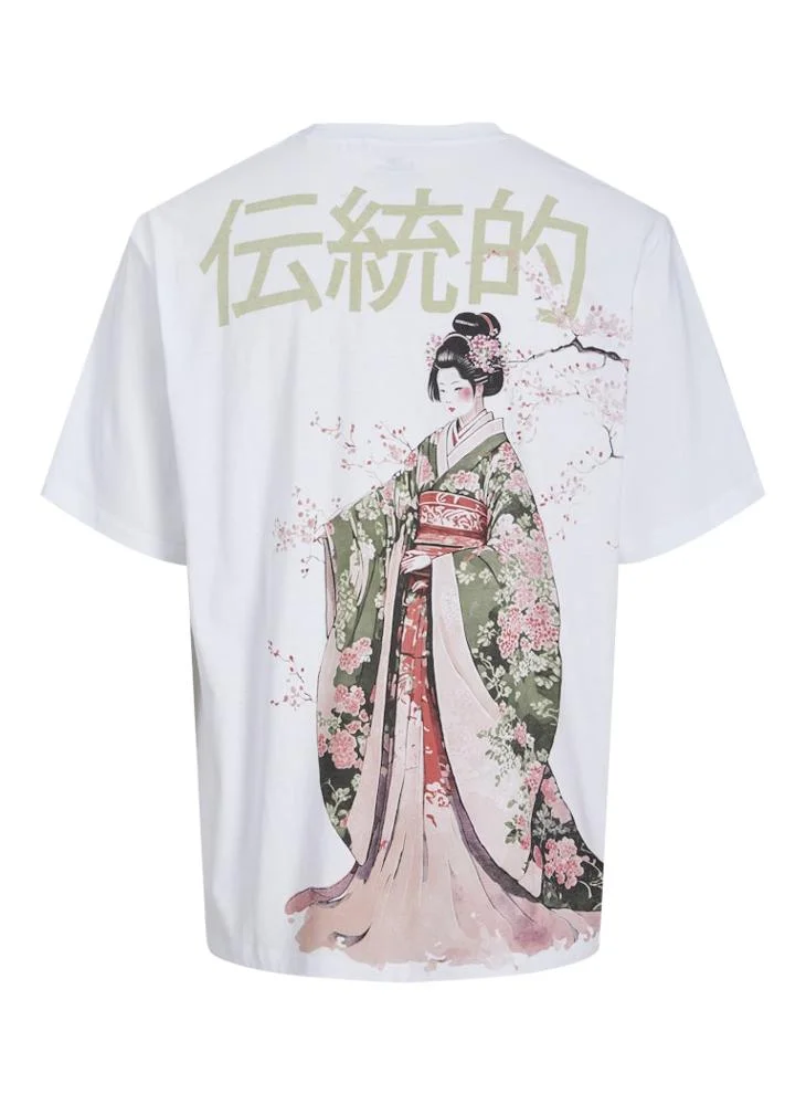 JACK & JONES Jorfuji Crew Neck T-Shirt