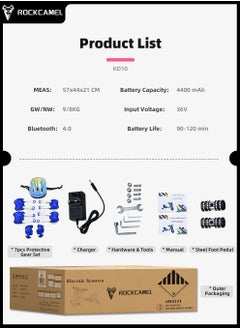 Mini 36V High-Power 360°Children Electric Drifting Scooter-Adjustable with Bluetooth and Protective Gear - pzsku/Z952B599DBF38D2E83455Z/45/1741160086/89506210-0e5f-4261-8424-154ad2772662