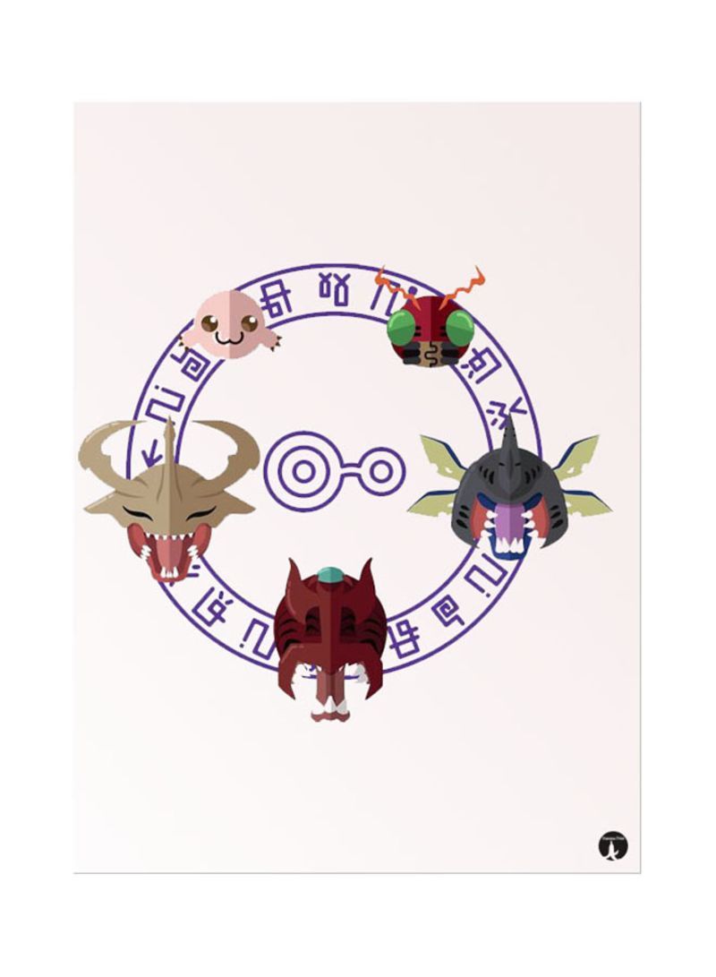 RKN The Anime Digimon Mouse Pad Pink