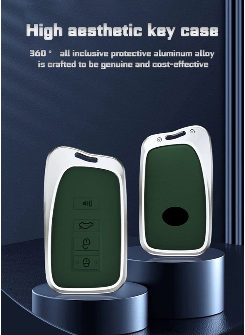 ليكساس لكزس سيارة مفتاح مجموعة ، مجموعة كاملة من مفاتيح السيارة ، الراقية ، المضادة للسقوط ، المواد : الطبقة الأولى من جلد البقر وسبائك الألومنيوم - Image 2