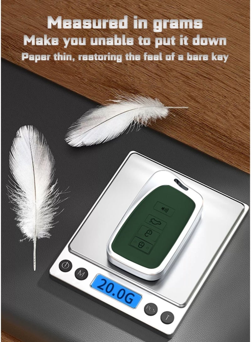 ليكساس لكزس سيارة مفتاح مجموعة ، مجموعة كاملة من مفاتيح السيارة ، الراقية ، المضادة للسقوط ، المواد : الطبقة الأولى من جلد البقر وسبائك الألومنيوم - Image 4