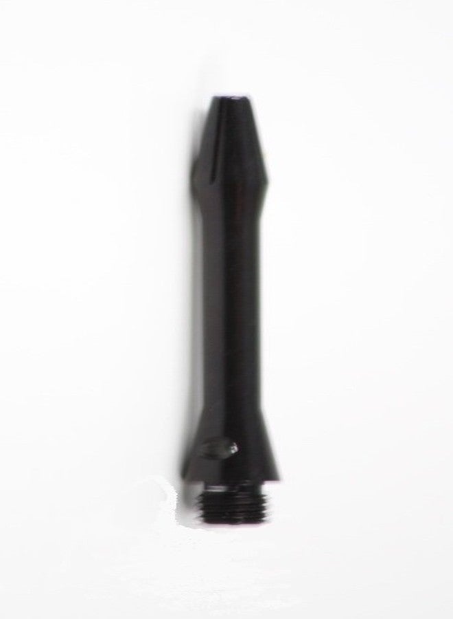US Darts - Black Aluminum Dart Shafts - 3 Sets (9 shafts), 2BA Medium (2 inch), + O'rings
