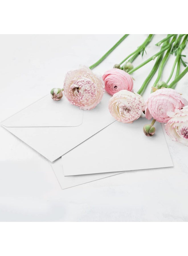 NXT 100 Pack 4x6 Envelopes for Invitations, White A6 Envelopes, Postcard Envelopes, Photo Envelopes, Used for Graduation, Wedding, Baby Shower-(6.5 x 4.75 Inches) (white) - Image 4