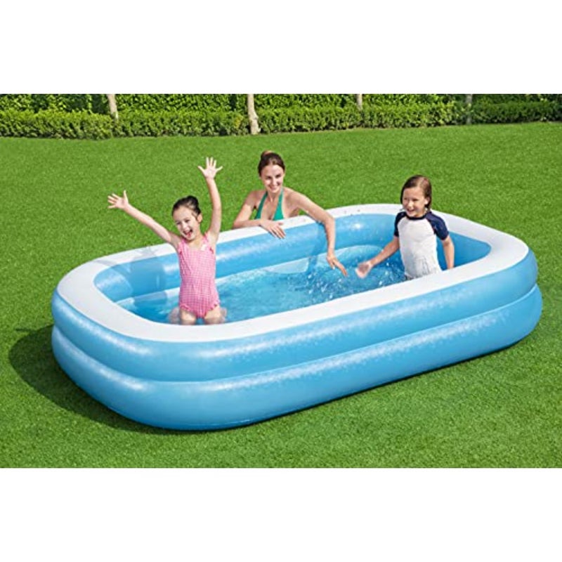 Blue Rectangular Family Pool 262X175X51Cm - Image 2