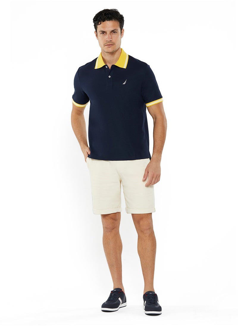 NAUTICA - Plain Regular Fit Premium Cotton Shorts - Image 1