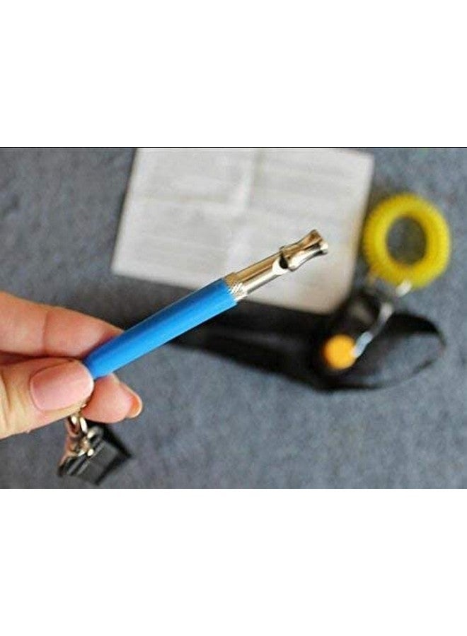 Pet Training Kit Ultrasonic High Pitch Adjustable Whistle With Training Clicker And Bark Control Lanyard Training Kit Ideal For Dogs And Puppies - Image 2