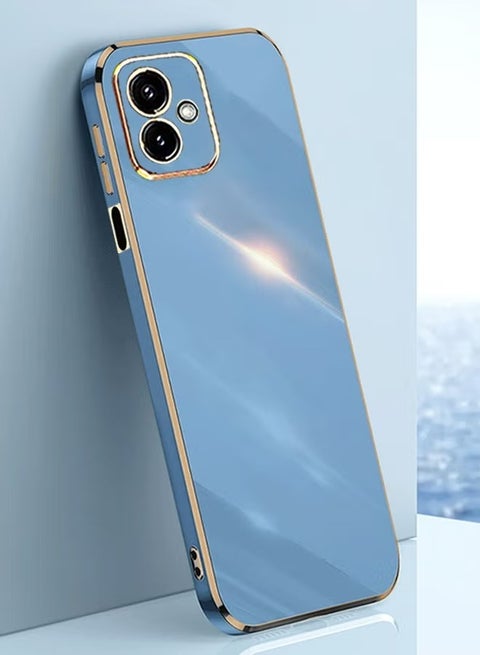 Motorola Moto G14 4G Mobile Phone Case Cover, Luxury Plating Soft Back Cover, Raised Full Camera Protection
