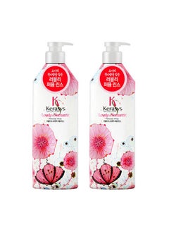 Kerasys Erasys Lovely And Romantic Perfumed Conditioner 600Ml X2  - Image 2