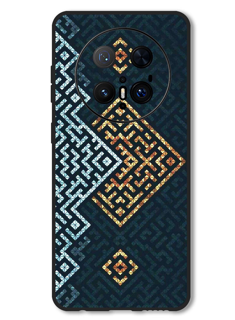 Theodor Case Compatible with Huawei Mate 70 Pro/ 70 Pro + Protection Shockproof Bumper Cover Maze art - Image 1