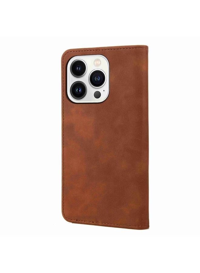 اس-توب جراب لهاتف iPhone 16 Pro مصنوع من الجلد المرن الملمس - Image 4