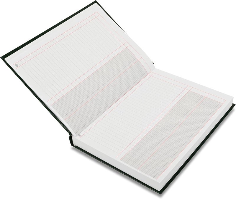 FIS Cash Book - 175x245mm, Hard Cover Vinyl, 144 Sheets, 2 Columns, Green - Image 3