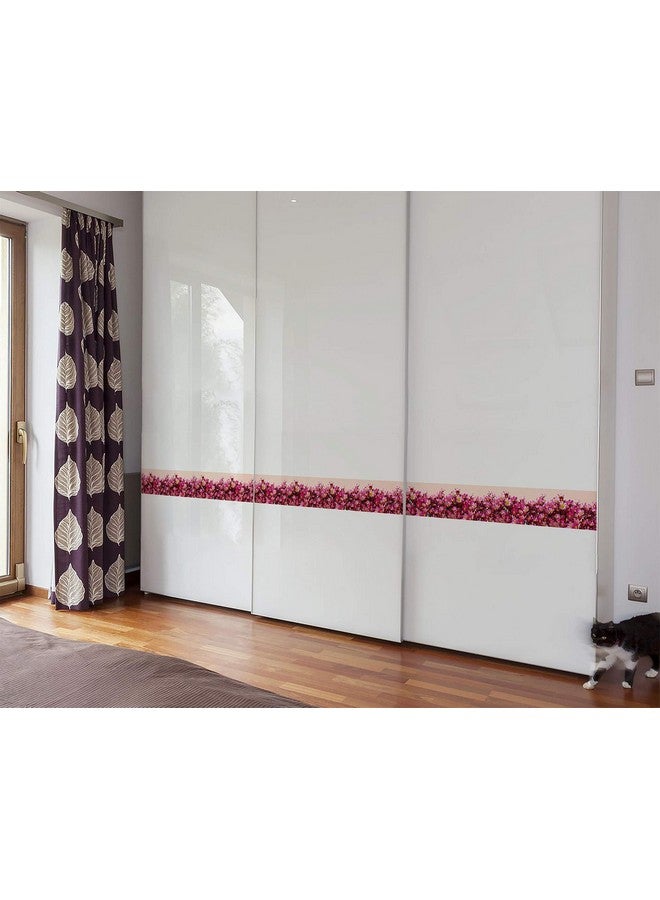 WallDesign تصميم الجدار شريط زخرفي من الفينيل زهور الكارولينا الطبيعية - عرض 5.25 بوصة وطول 5 أقدام - Image 4