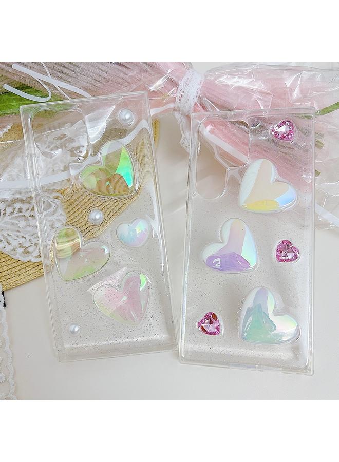 S-TOP Case For Samsung Galaxy S24 FE 5G Love Epoxy TPU Protective Case - Image 2